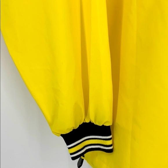 𝅺Champion Windbreaker Jacket 90s Nylon Neon Jacket SZ L - Picture 7 of 10